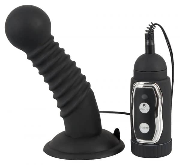 Analvibrator mit Reizwellen & Saugfuß