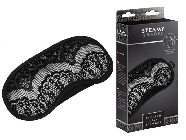 STEAMY SHADES Eyelash Lace Eyemask