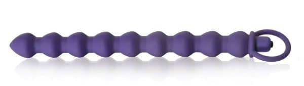 Deluxe Analkugeln mit Vibration (Purple)