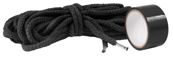 Deluxe Bondage Set (schwarz)