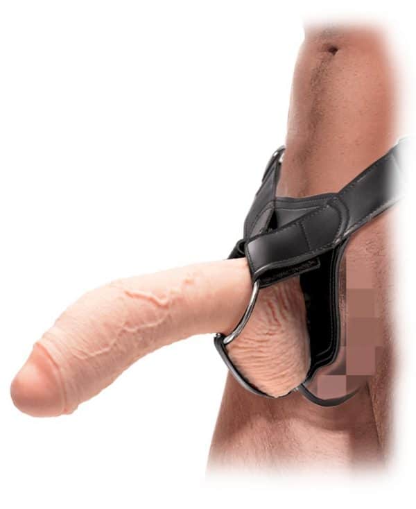 Umschnalldildo „Extreme Hollow Strap-On“