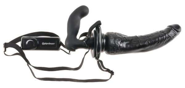 Umschnalldildo „Deluxe Vibrating Penetrix Strap-on“