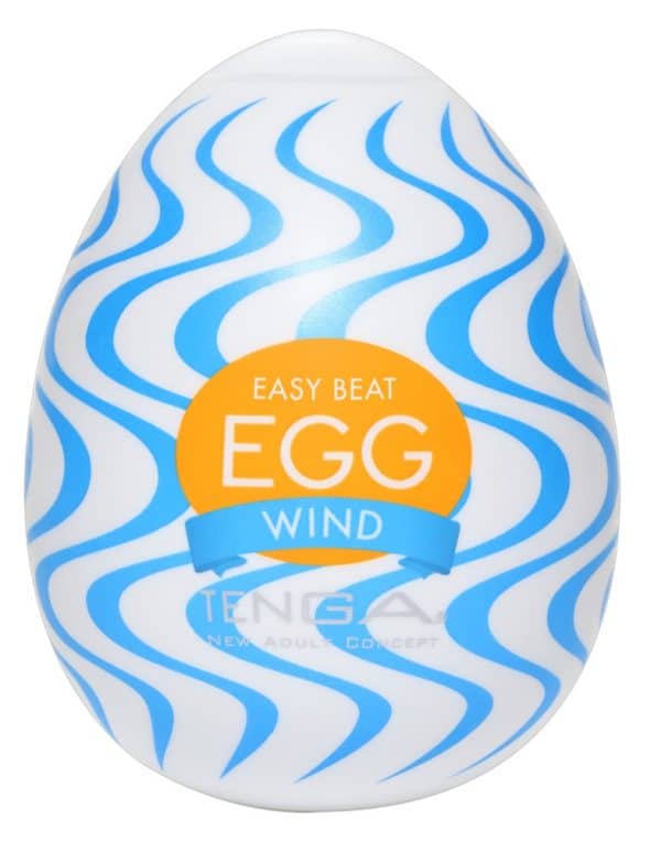 Masturbator „Egg Wind“ mit Wellen-Stimulationsstruktur