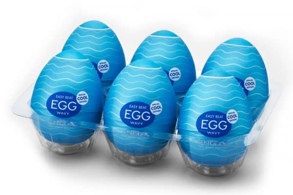 Masturbator „Egg Wavy II Cool Edition“ mit intensiver Wellen-Stimulationsstruktur