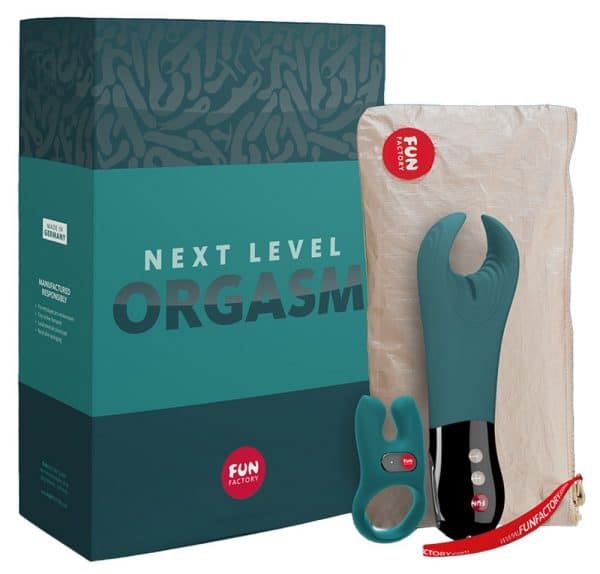 Toy-Set „Next Level Orgasm“ mit Penisvibrator Manta & Vibro-Penisring Nos